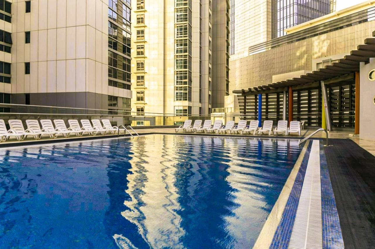 Higuests - Roomy Apt With Infinity Pool Close To Burj Khalifa Дубай Екстер'єр фото